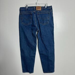 Vtg Levi's 550 USA Jeans Mens Blue‎ Denim 42 x 30